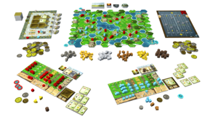 Clans of Caledonia: materiali Clans of Caledonia: materiali