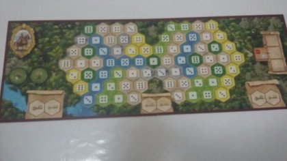 The Castles of Burgundy (20th Ann) - Plancia per il gioco in coppia