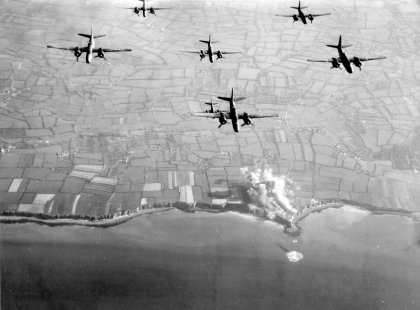 Pointe du Hoc - i bombardamenti pre-sbarco