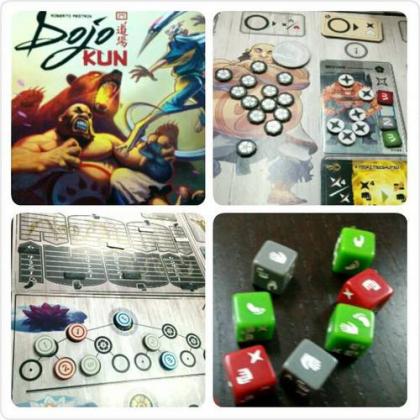 Dojo Kun: il gioco da tavolo Dojo Kun: elementi del gioco da tavolo