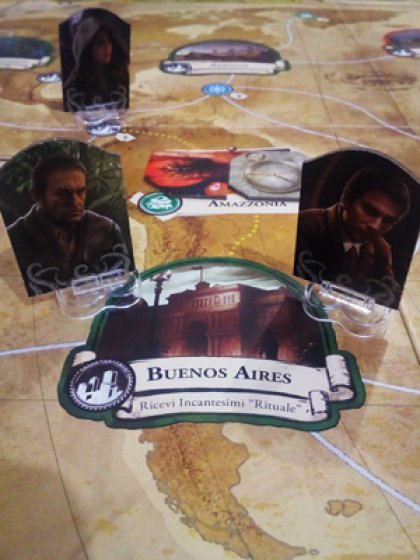 Eldritch Horror partita in corso Eldritch Horror partita in corso