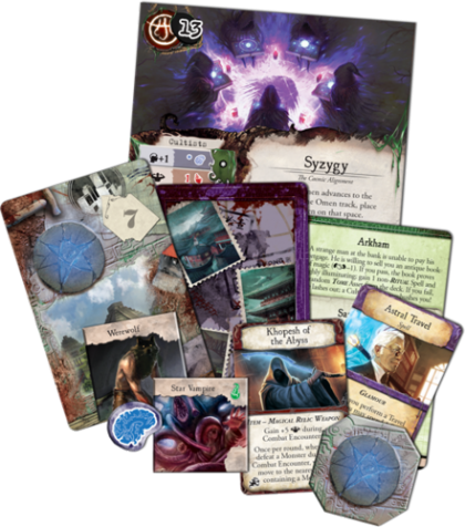 Eldritch Horror Strange Remnants componenti