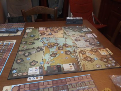Mappa a inizio partita Mappa a inizio partita