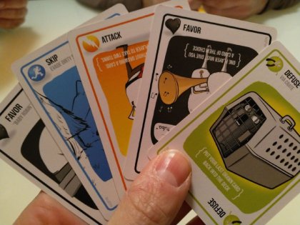 Exploding Kittens: partita