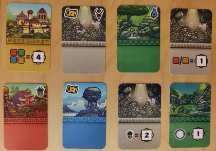 Carte santuario. Possono fornire punti, simboli per i prerequisiti e altro.