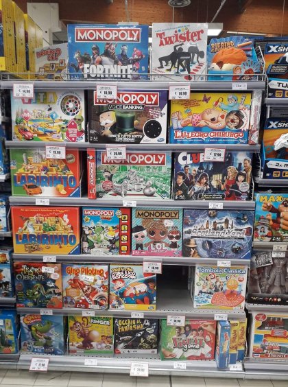 Monopoly al supermercato