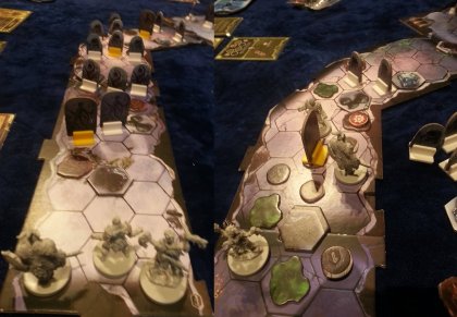 gloomhaven prima e dopo la cura