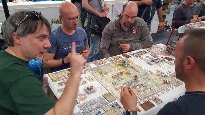 Ancora Great Western Trail al Magnifico Great Western Trail: tavolo dimostrativo al Magnifico 2017
