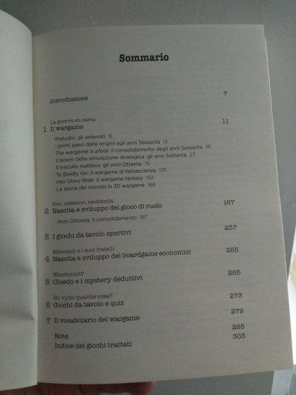 Guida al gioco da tavolo moderno: indice
