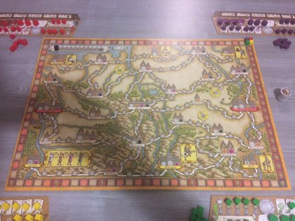 Hansa Teutonica: tabellone