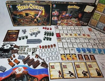 HeroQuest: componenti