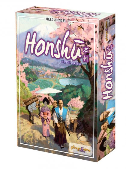 Honshu, un gioco di carte: scatola dell'edizione italiana