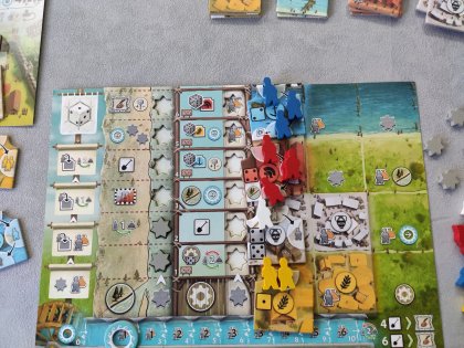 Plancia giocatore con i due strati incollati…