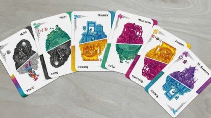 Uno sguardo al design finale per le carte di selezione azioni