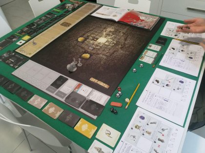 Kingdom Death Monster: il gioco apparecchiato