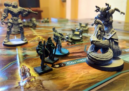 Caccia al Mostro Caccia al mostro, esempio di gioco di Lords of Hellas