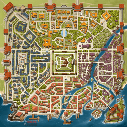 Tabellone Age of thieves: tabellone