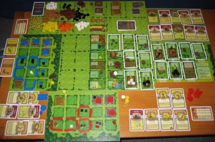 Fine partita a due giocatori di Agricola