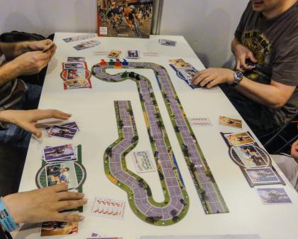 Flamme Rouge partita in corso Flamme Rouge partita in corso