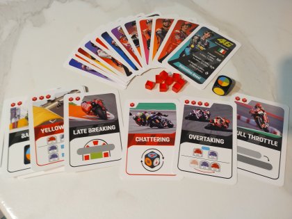 motoGP The Board Game carte