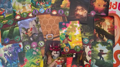 The Mysterious Forest: carte The Mysterious Forest: carte