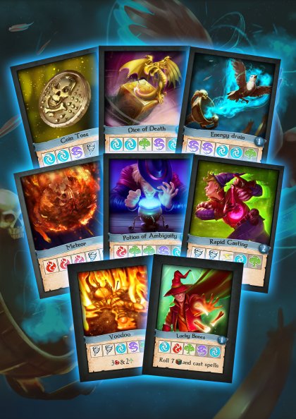 Mystic Scrolls - Carte incantesimo