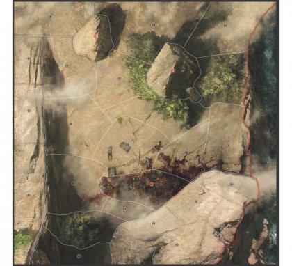 Mythic Battles: Pantheon - Termopili battlefield Mythic Battles: Pantheon - Termopili battlefield