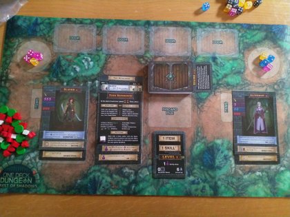One Deck Dungeon: playmat One Deck Dungeon: playmat