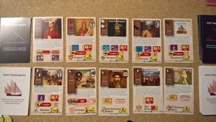 Mappa Mappa del gioco da tavolo Pax Renaissance