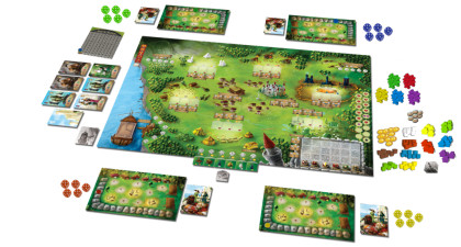 Rise to Nobility: materiali di gioco Rise to Nobility: materiali di gioco
