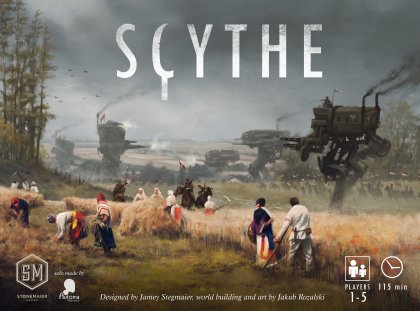 Copertina di Scythe Copertina di Scythe