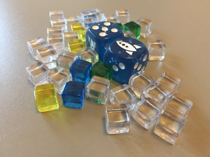 Cubetti e dadi Space Base cubetti