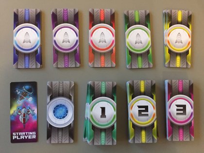 Le carte del gioco Space Base mazzi