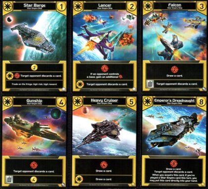 Star Realms Colony Wars carte gialle