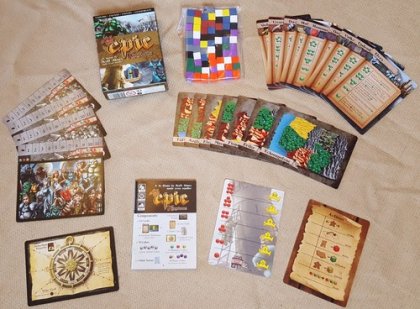 Tiny Epic Kingdoms: materiali