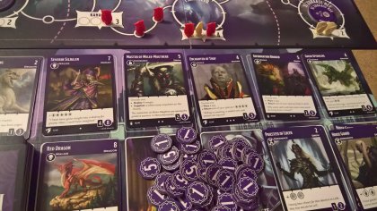Tyrants of the Underdark: display con drow e draghi