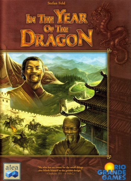 Copertina del gioco in scatola In the Year of the Dragon di Stefan Feld