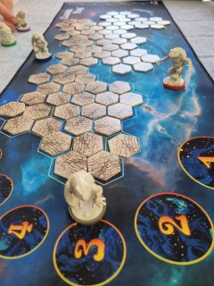 Cosmic Frog tabellone