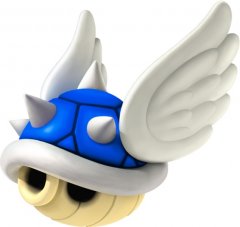  Blue shell di Mario Kart della Nintendo