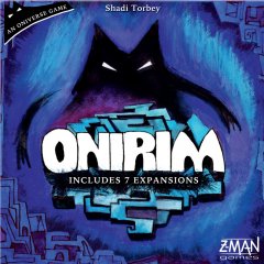 Copertina del gioco Onirim, un gioco da fare in solitario o in due giocatori