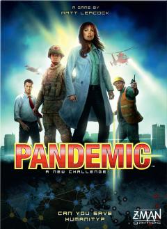 Copertina del gioco da tavolo collaborativo Pandemia