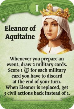 Through the Ages leader Eleonora d'Aquitania