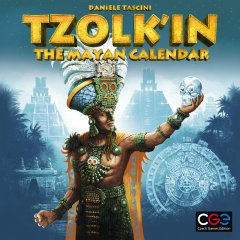 Copertina del gioco da tavolo Tzolk'in: il calendario Maya