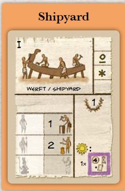 Gentes: carta Shipyard