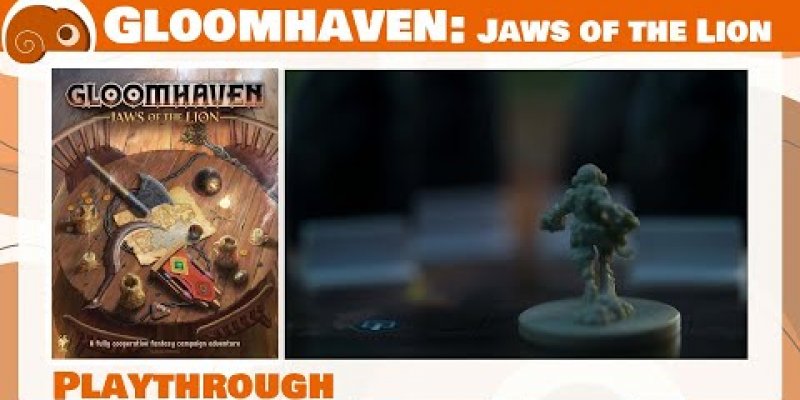 Gloomhaven: Jaws of the Lion - 4p - Andiamo a distruggere edifici! - Ep 5, Scenario #25