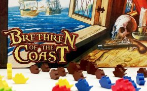 Brethren of the Coast: scatola e navi del gioco da tavolo