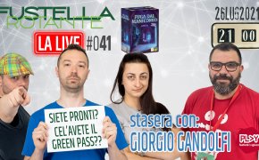 Fustella Rotante – LA LIVE #041 – 26/07/2021 – Giorgio Gandolfi – Fuga dal Manicomio