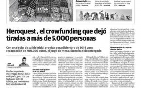 HQ25: articolo su giornale spagnolo