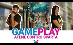 Khora, l'ascesa di un impero Partita completa al Gioco da Tavolo con noi sulla scatola!