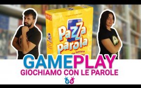 PazzaParola, Partita Completa al Gioco da Tavolo perfetto per le feste assieme ad Escilgioco